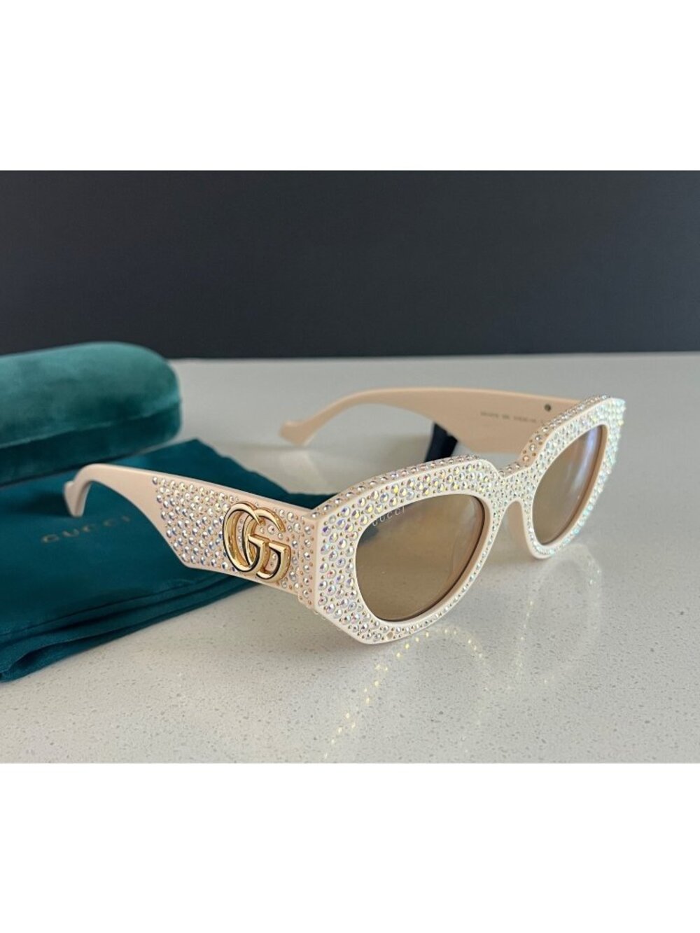 GUCCI 0014215 Generation 51MM rhinestone-embellished Sunglasses